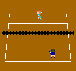 Family Tennis (Japan) In game screenshot